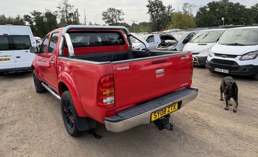 2008 Toyota Hilux HI-Luxury Invincible D-4D 4×4 Double Cab Auto – SY08ZTX