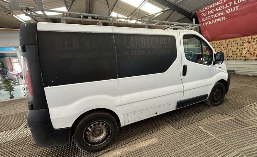2004 Vauxhall Vivaro Vivaro 2700 Dti SWB – YD54FUW