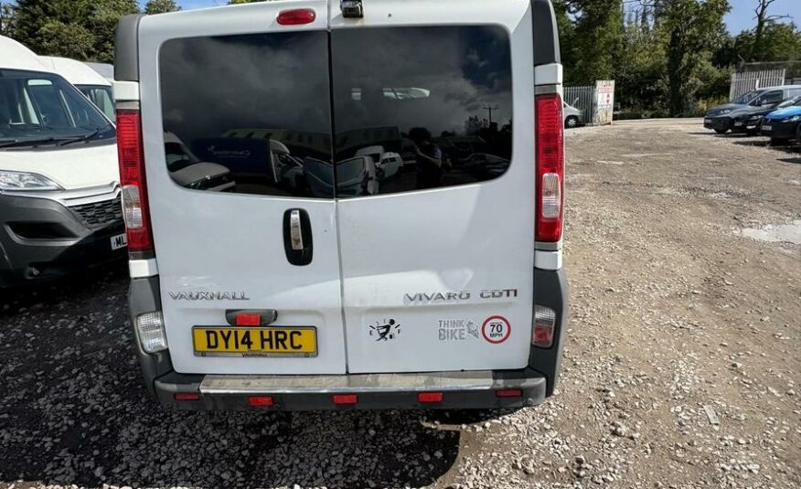 2014 Vauxhall Vivaro Vivaro  2900 CDTI LWB – DY14HRC