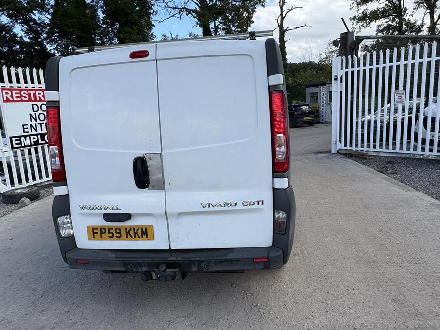 2010 Vauxhall Vivaro Vivaro 2900 CDTI LWB – FP59KKM