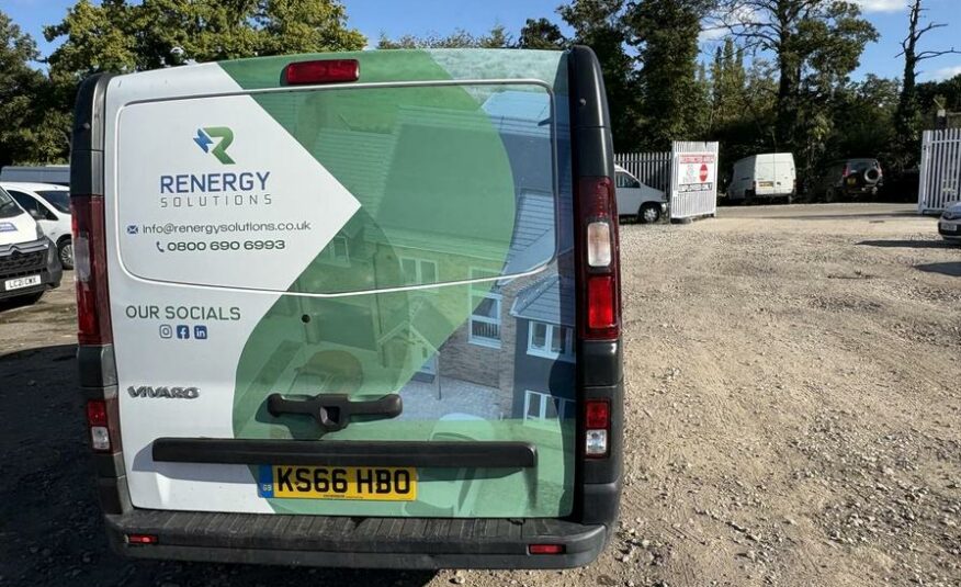 2016 Vauxhall Vivaro Vivaro  2700 CDTI – KS66HBO