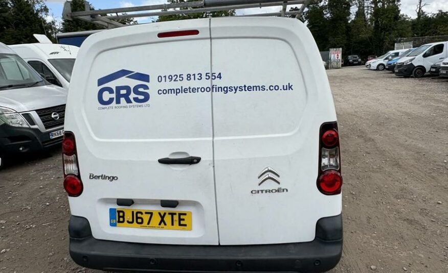 2017 Citroen Berlingo Berlingo 625 Enterprise Blue HDi – BJ67XTE
