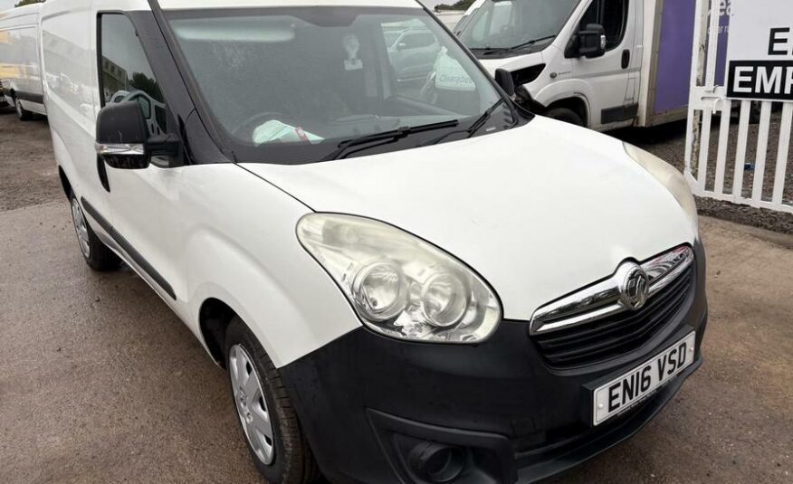 2016 Vauxhall Combo – Model: Combo 2000 L1H1 CDTi S/S ecoFLEX – EN16VSD
