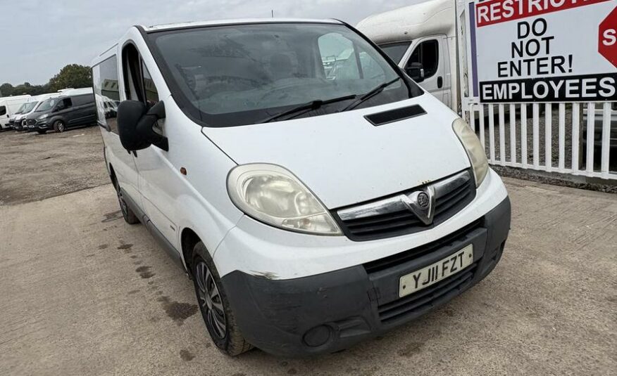 2011 Vauxhall Vivaro Vivaro  2900 CDTI SWB – YJ11FZT