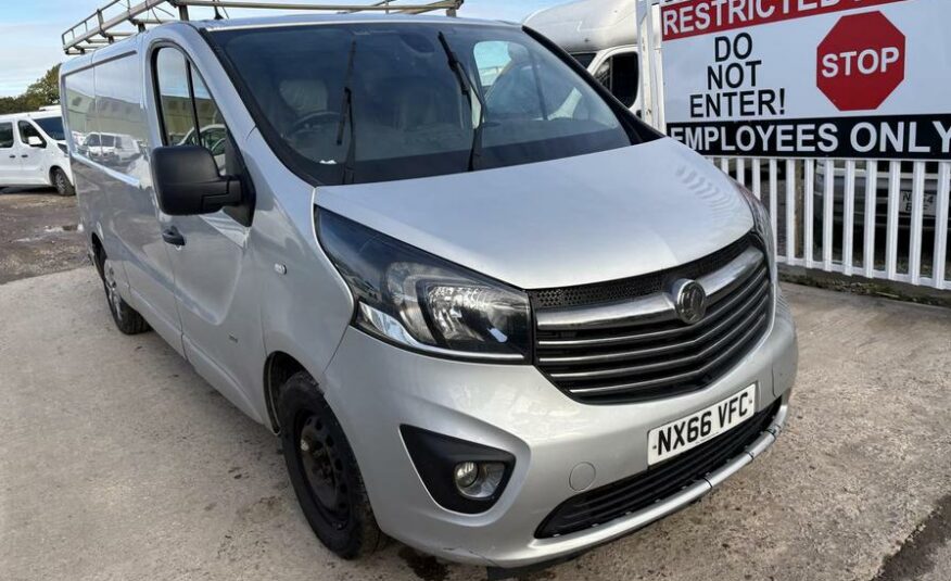 2016 Vauxhall Vivaro Vivaro 2900 Sportive Bi-T CDTi ecoFLEX S/S – NX66VFC