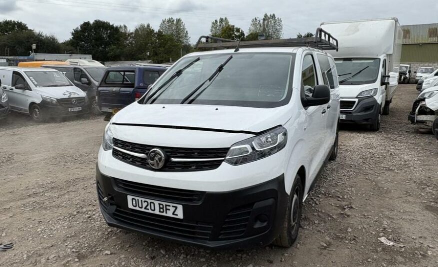 2020 Vauxhall Vivaro Vivaro  3100 Edition S/S – OU20BFZ
