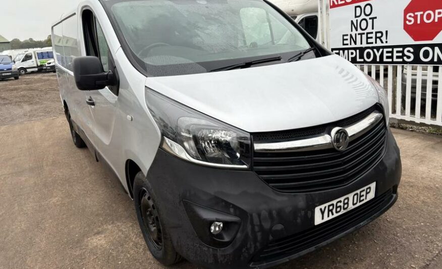 2018 Vauxhall Vivaro – Model: Vivaro  2900 Sportive CDTi – YR68OEP