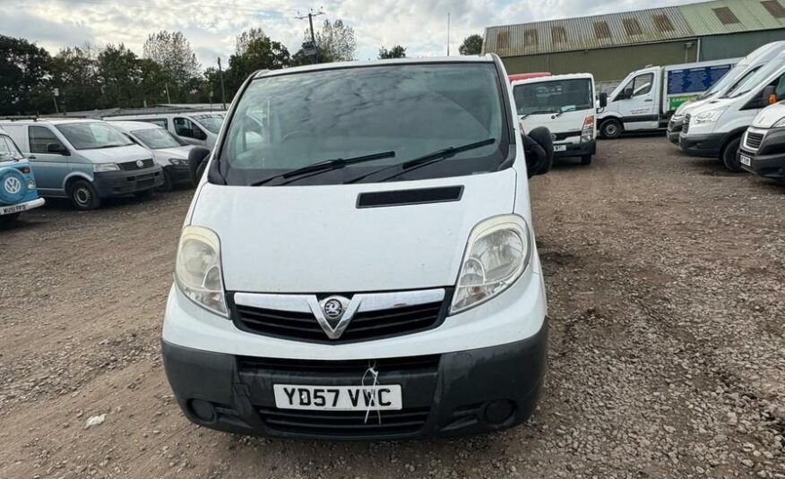 2007 Vauxhall Vivaro Vivaro  2700 CDTI SWB – YD57VWC