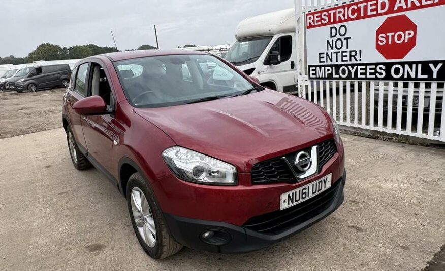 2011 Nissan Qashqai Qashqai Acenta dCi – NU61UDY