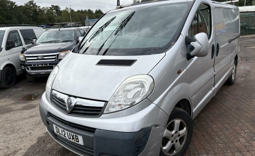 2012 Vauxhall Vivaro Vivaro 2900 Sportive CDTi LWB – DL12UXB
