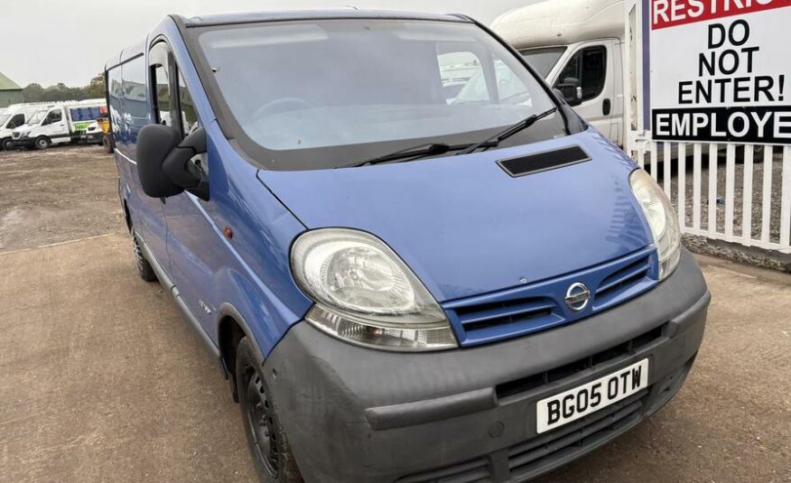 2005 Nissan Primastar – Model: Primastar SE 2900 LWB – BG05OTW