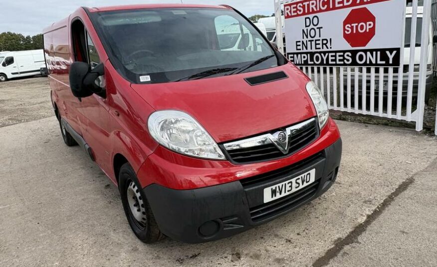 2013 Vauxhall Vivaro Vivaro 2900 ecoFLEX CDTi LWB – WV13SVO