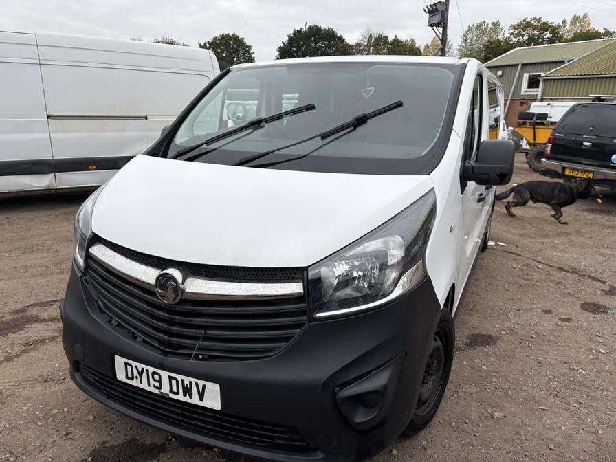 2019 Vauxhall Vivaro – Model: Vivaro  2900 CDTI – DY19DWV