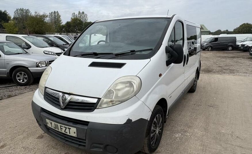 2011 Vauxhall Vivaro Vivaro  2900 CDTI SWB – YJ11FZT