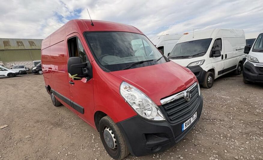 2016 Vauxhall Movano Movano F3500 L2H2 CDTI – RA16TLZ/LE65SDH