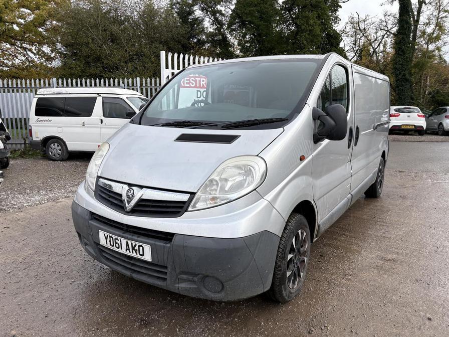2011 Vauxhall Vivaro – Model: Vivaro 2900 CDTi Semi-Auto LWB – YD61AKO