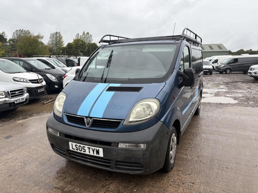2005 Vauxhall Vivaro Vivaro 2700 DI SWB – LS05TYW