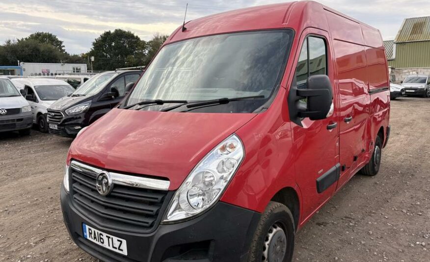 2016 Vauxhall Movano Movano F3500 L2H2 CDTI – RA16TLZ/LE65SDH