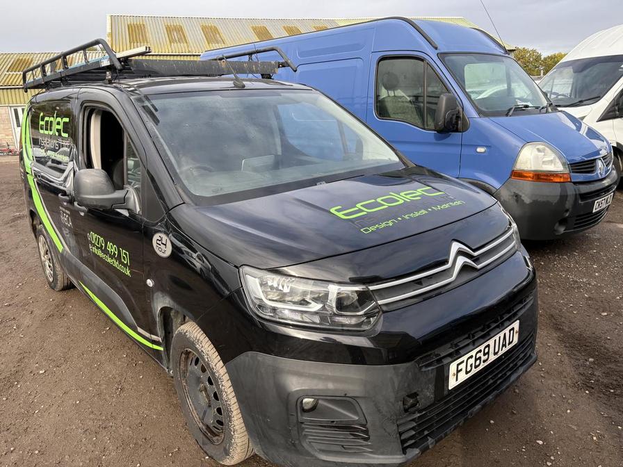 2019 Citroen Berlingo – Model: Berlingo 950 Enterprise Blue HDi S/S – FG69UAD