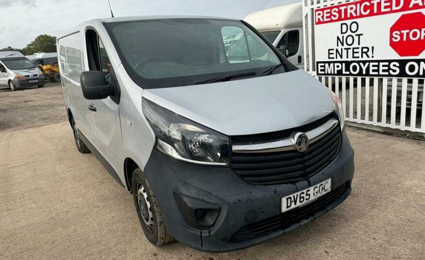2015 Vauxhall Vivaro Vivaro  2700 CDTI – DV65GOC