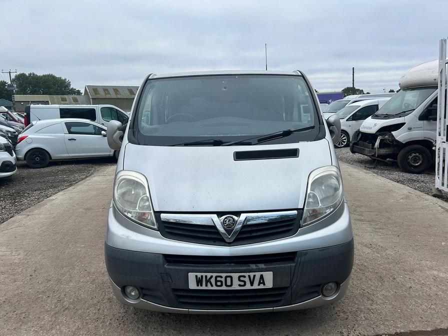 2010 Vauxhall Vivaro – Model: Vivaro 2900 Double Cab LWB – WK60SVA