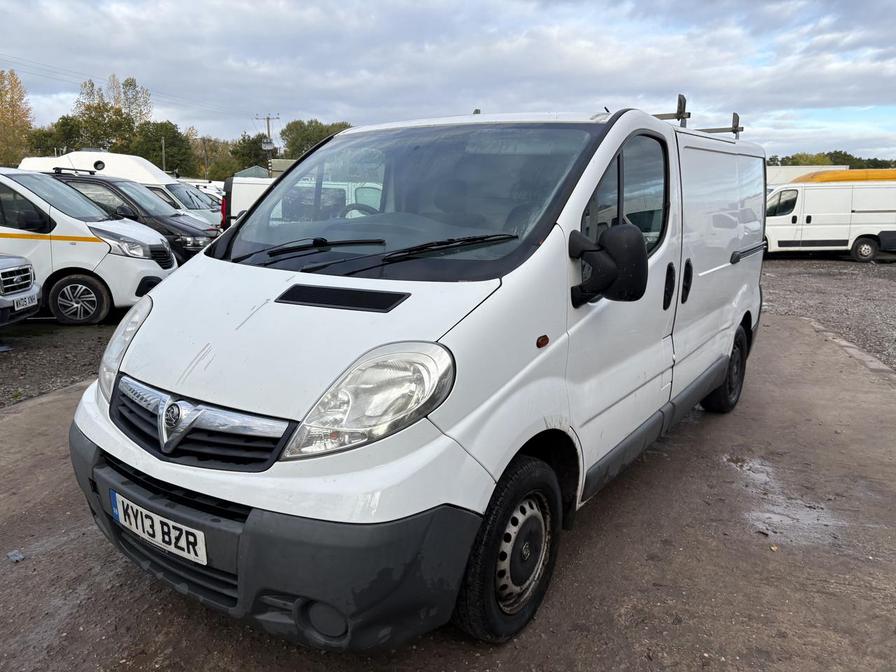 2013 Vauxhall Vivaro – Model: Vivaro 2700 CDTi 113 SWB – KY13BZR