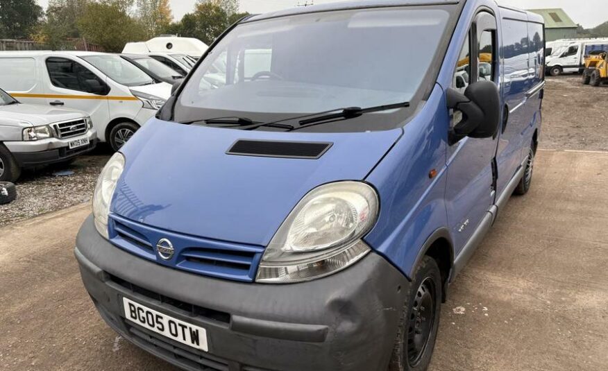 2005 Nissan Primastar – Model: Primastar SE 2900 LWB – BG05OTW