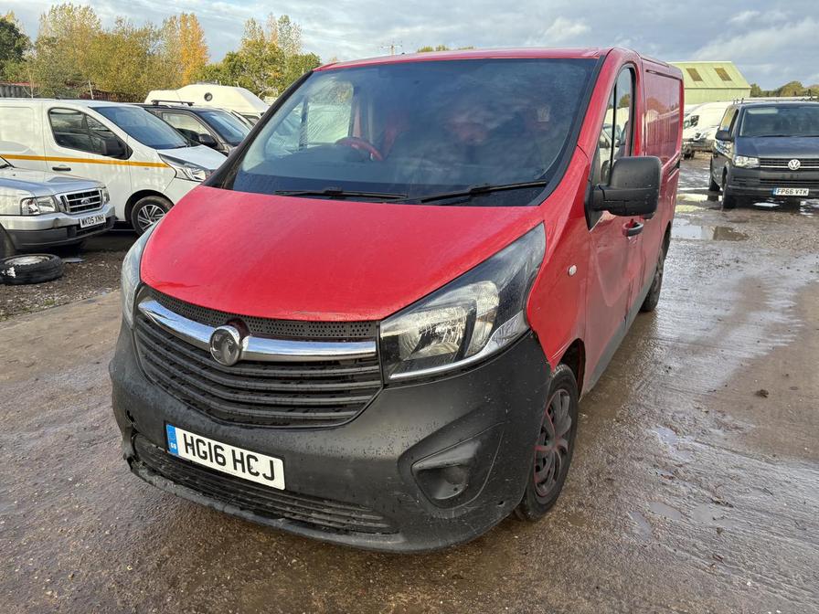 2016 Vauxhall Vivaro – Model: Vivaro  2700 CDTI – HG16HCJ