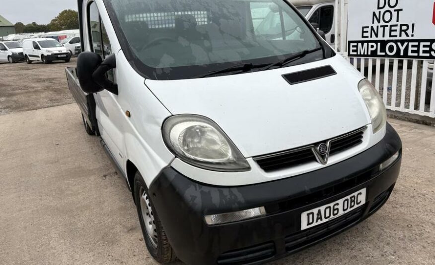 2006 Vauxhall Vivaro – Model: Vivaro Lowfloor CDTi 100 – DA06OBC