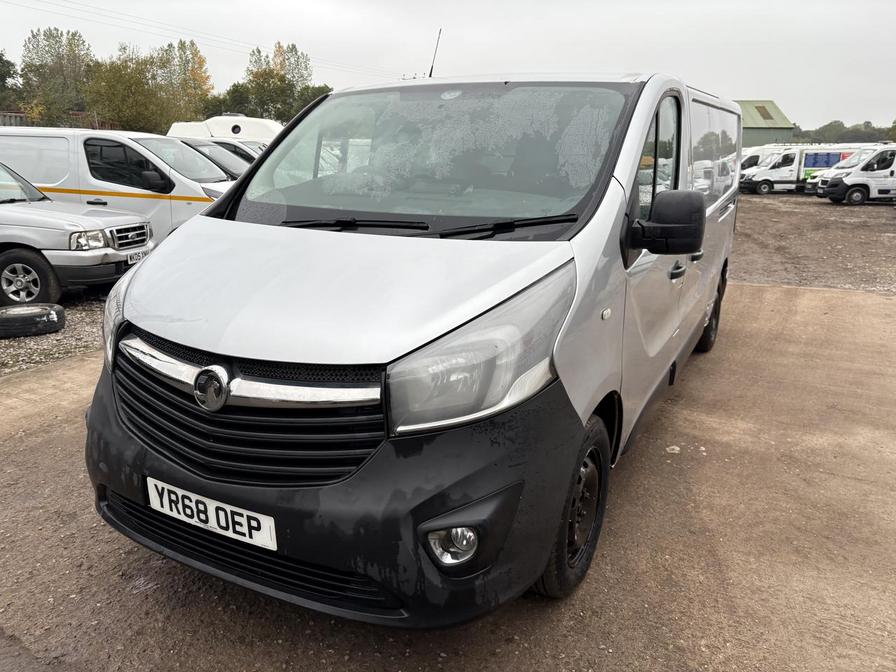 2018 Vauxhall Vivaro – Model: Vivaro 2900 Sportive CDTi – YR68OEP