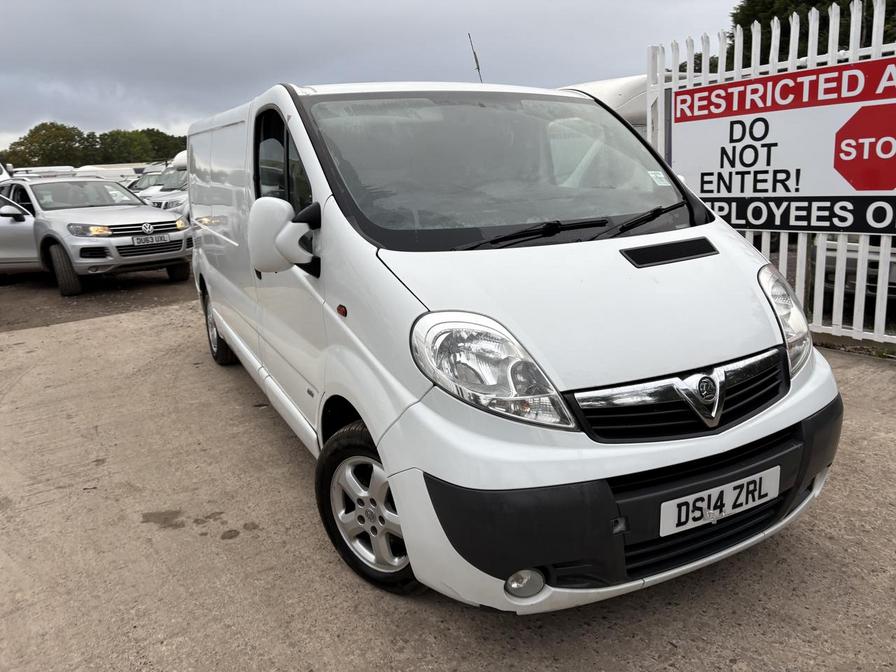 2014 Vauxhall Vivaro – Model: Vivaro 2900 Sportive CDTi LWB – DS14ZRL