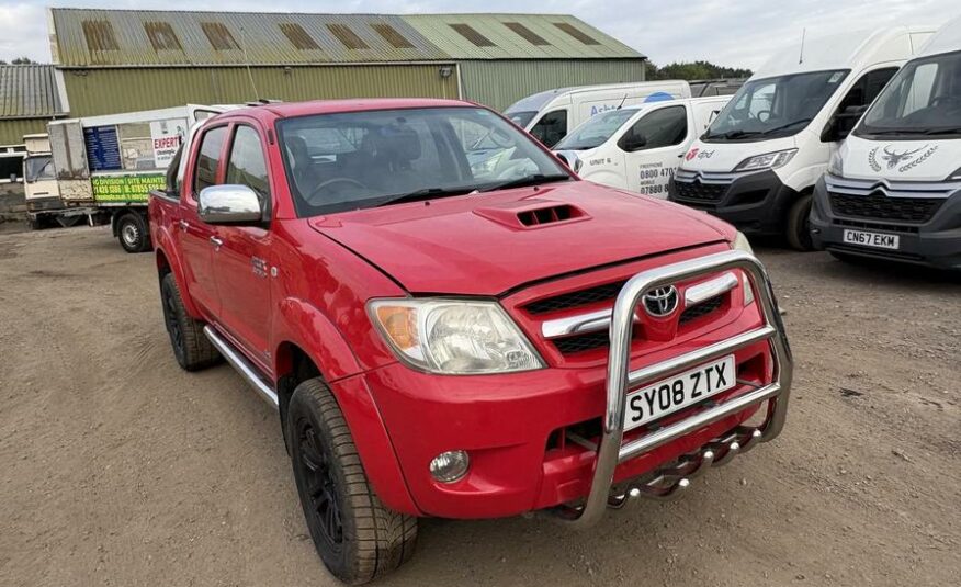 2008 Toyota Hilux HI-Luxury Invincible D-4D 4×4 Double Cab Auto – SY08ZTX