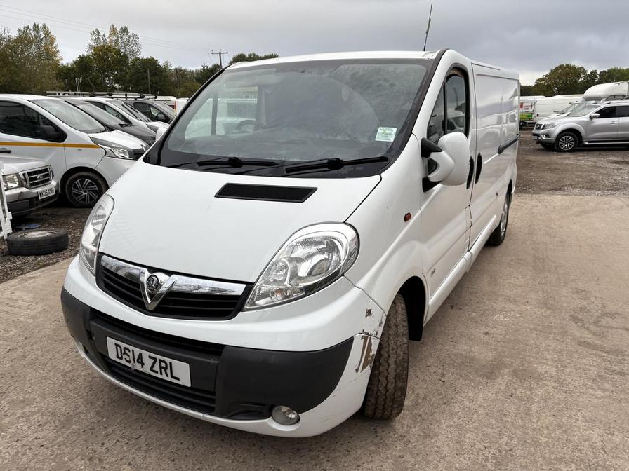 2014 Vauxhall Vivaro – Model: Vivaro 2900 Sportive CDTi LWB – DS14ZRL