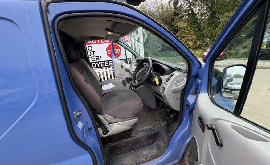 2010 Renault Trafic – Model: Trafic SL27 DCI 115 – SG60XLR