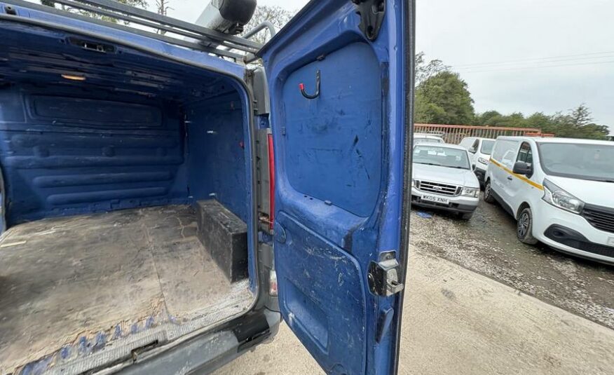 2010 Renault Trafic – Model: Trafic SL27 DCI 115 – SG60XLR