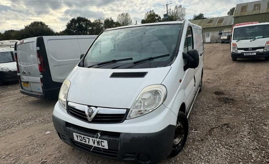2007 Vauxhall Vivaro Vivaro  2700 CDTI SWB – YD57VWC