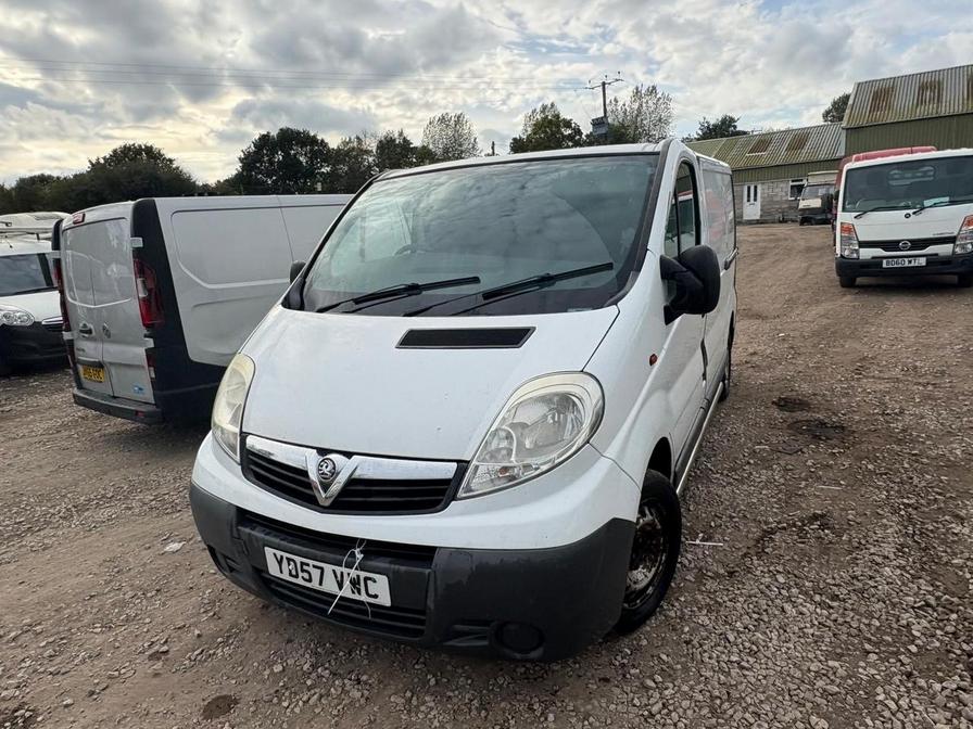 2007 Vauxhall Vivaro Vivaro 2700 CDTI SWB – YD57VWC