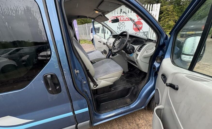 2005 Vauxhall Vivaro Vivaro 2700 DI SWB – LS05TYW