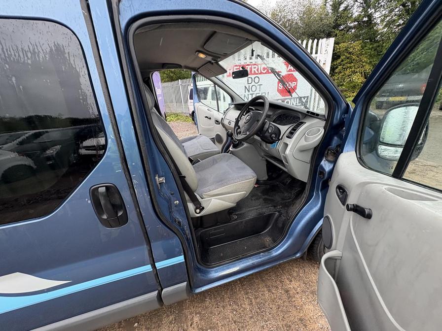 2005 Vauxhall Vivaro Vivaro 2700 DI SWB – LS05TYW