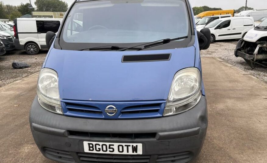 2005 Nissan Primastar – Model: Primastar SE 2900 LWB – BG05OTW