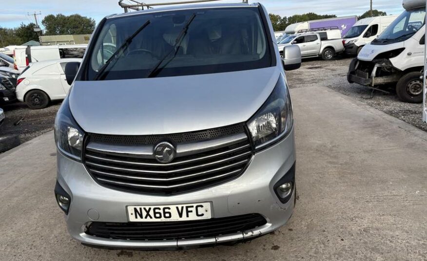 2016 Vauxhall Vivaro Vivaro 2900 Sportive Bi-T CDTi ecoFLEX S/S – NX66VFC