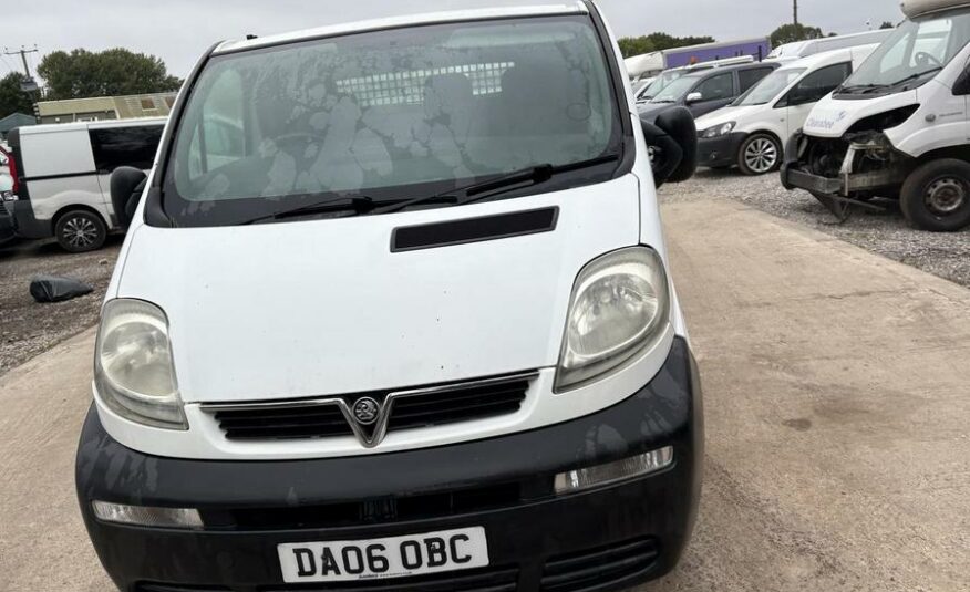 2006 Vauxhall Vivaro – Model: Vivaro Lowfloor CDTi 100 – DA06OBC