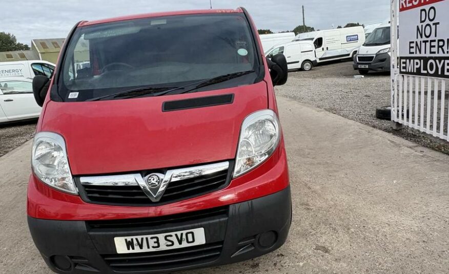 2013 Vauxhall Vivaro Vivaro 2900 ecoFLEX CDTi LWB – WV13SVO