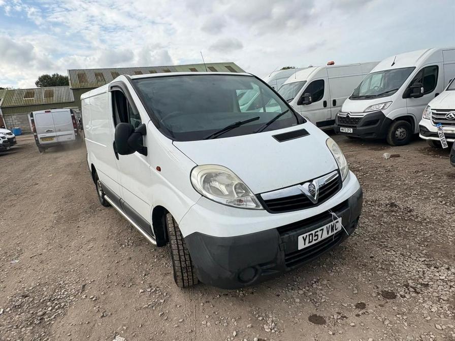 2007 Vauxhall Vivaro Vivaro 2700 CDTI SWB – YD57VWC