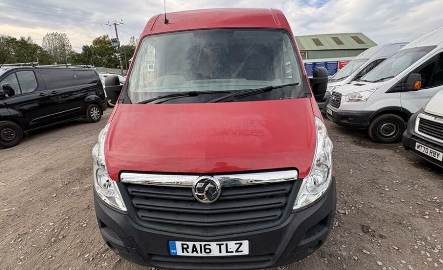 2016 Vauxhall Movano Movano F3500 L2H2 CDTI – RA16TLZ/LE65SDH