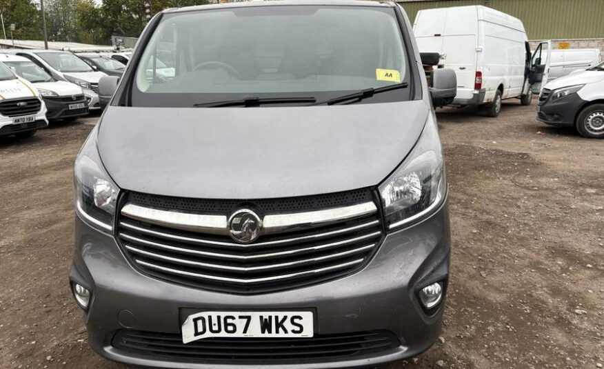 2017 Vauxhall Vivaro – Model: Vivaro 2900 Sportive CDTi Bi-T S/S – DU67WKS