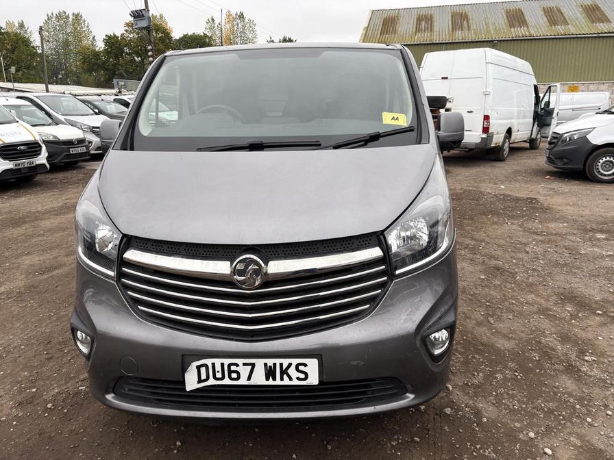 2017 Vauxhall Vivaro – Model: Vivaro 2900 Sportive CDTi Bi-T S/S – DU67WKS