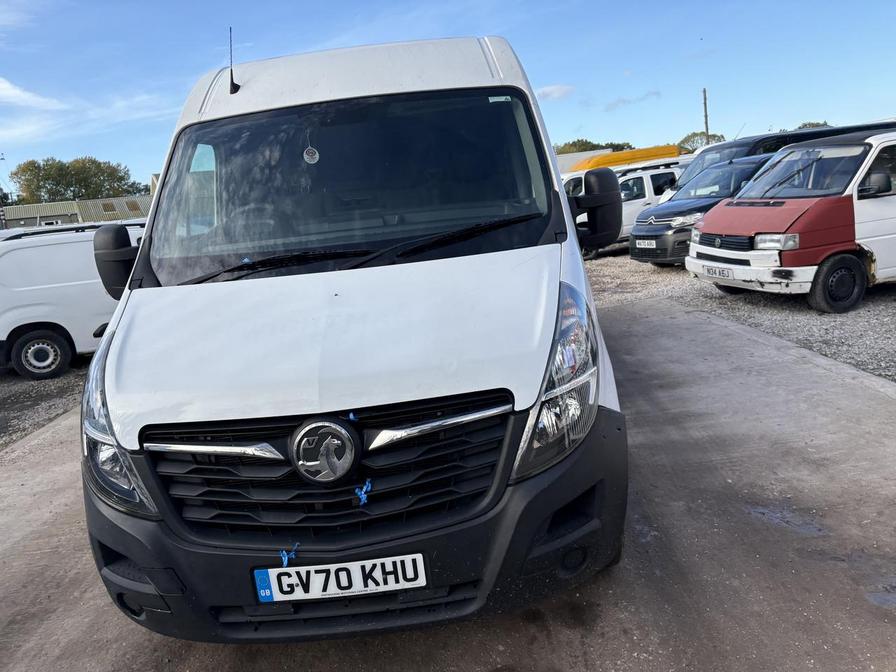 2020 Vauxhall Movano – Model: Movano L2H2 F3500 CDTI – GV70KHU