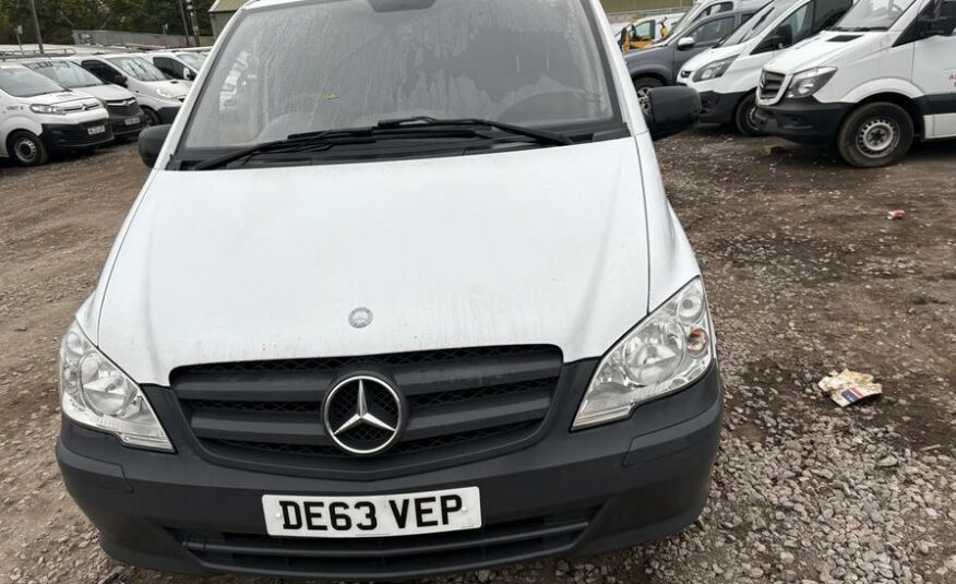 2013 Mercedes-Benz Vito – Model: Vito 113 CDi – DE63VEP