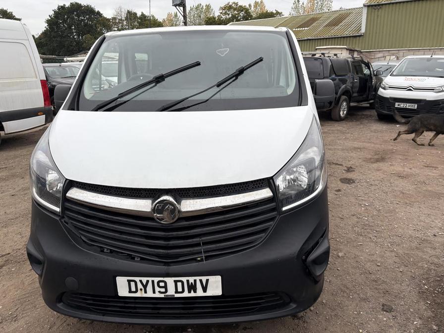 2019 Vauxhall Vivaro – Model: Vivaro  2900 CDTI – DY19DWV